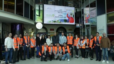 احتفالات البنك الاهلي بالعام الجديد بمستشفى الناس