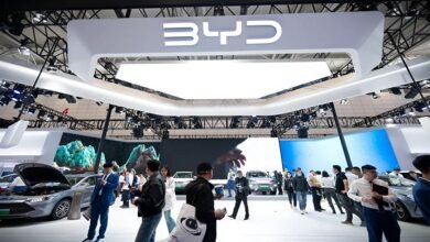 مبيعات بي واي دي من سيارات الكهرباء