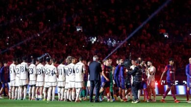 احتفالات برشلونة