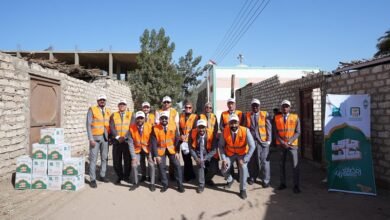 انشطة البنك الاهلي فى صعيد مصر خلال شهر رمضان