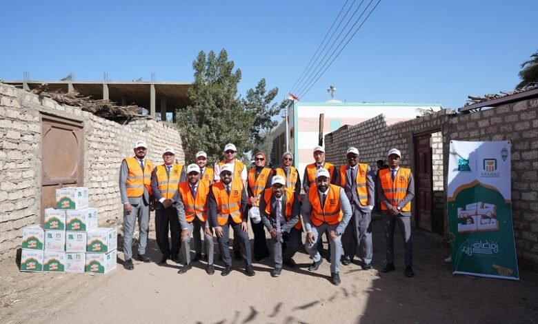 انشطة البنك الاهلي فى صعيد مصر خلال شهر رمضان