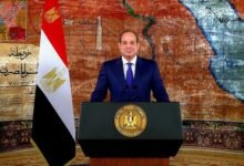 الرئيس المصري عبد الفتاح السيسي