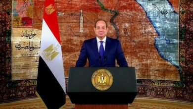 الرئيس المصري عبد الفتاح السيسي