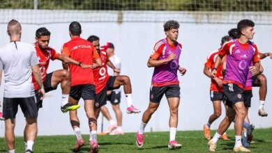تدريبات الاهلي